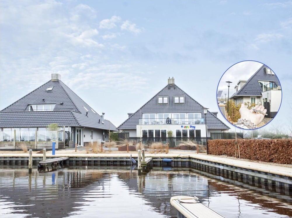 Apartment in Friesland With Waterfront Views