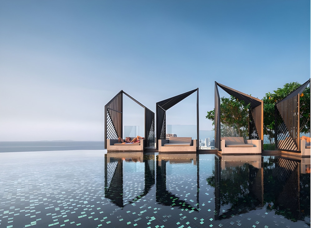 Luxury 2 Bed Room Sea View With Large Bath Tub In Balcony