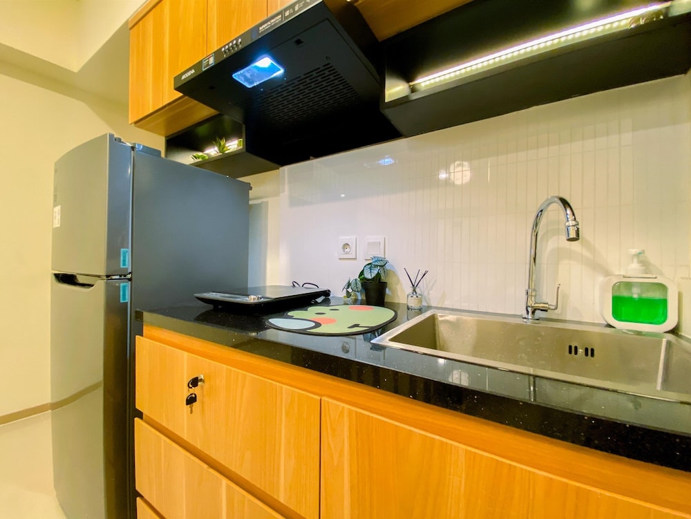 Simply And Homey 1Br With Extra Room At Meikarta Apartment