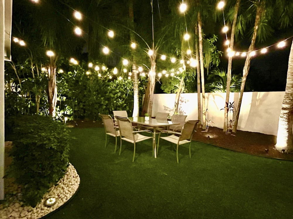 Koi Pond Oasis Near Beach Downtown
