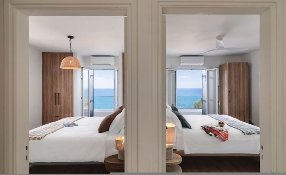 Villa Akroyiali Seafront Serenity Shared Pool