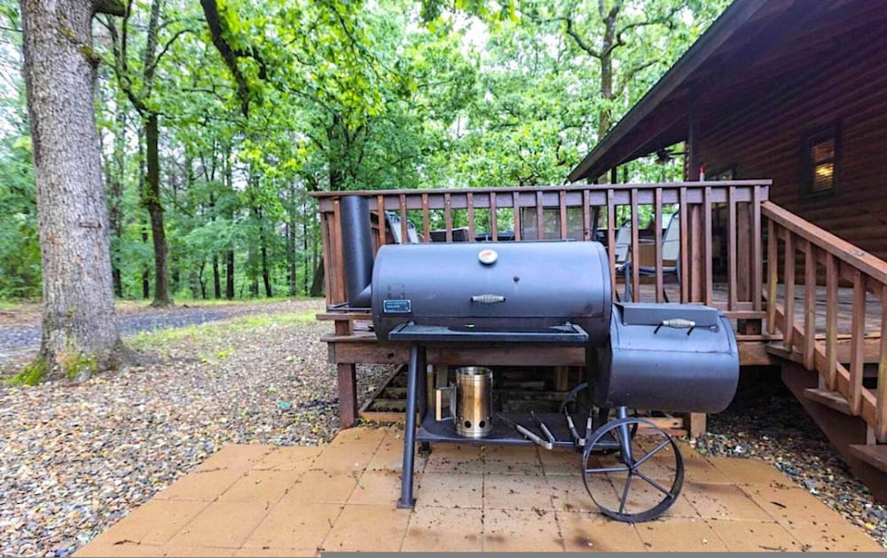 Bison Point Smoker Grill Corn Hole Fire Pit