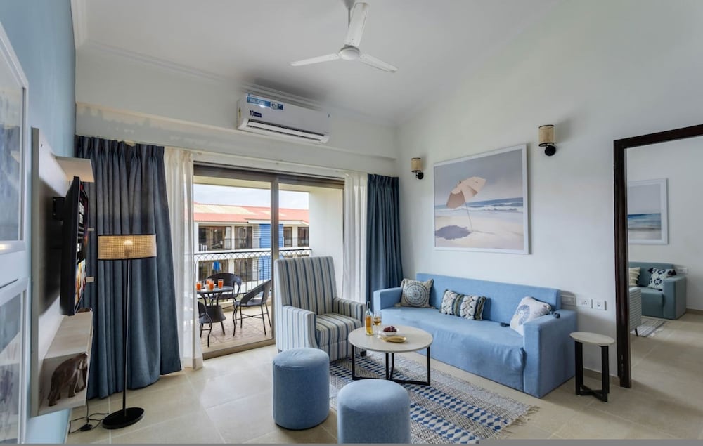 1BR w Pool Sauna Near Calangute Baga Beach