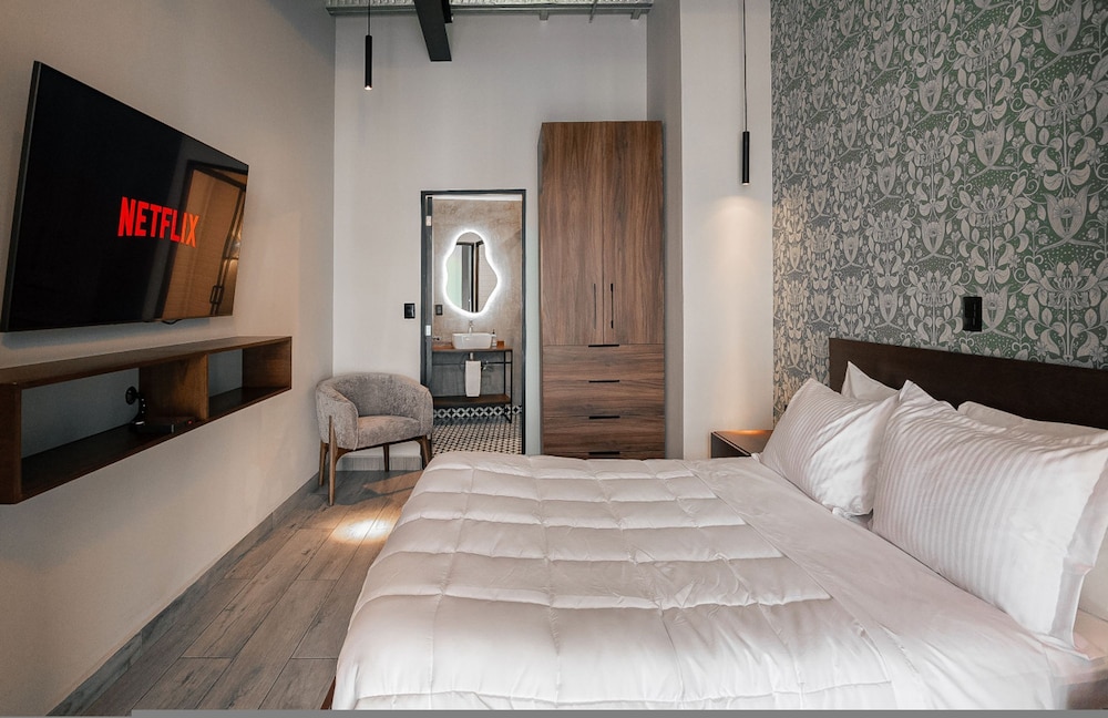Botanic Loft Stylish Cozy Retreat w Kitchen Private Bath — Mexico City