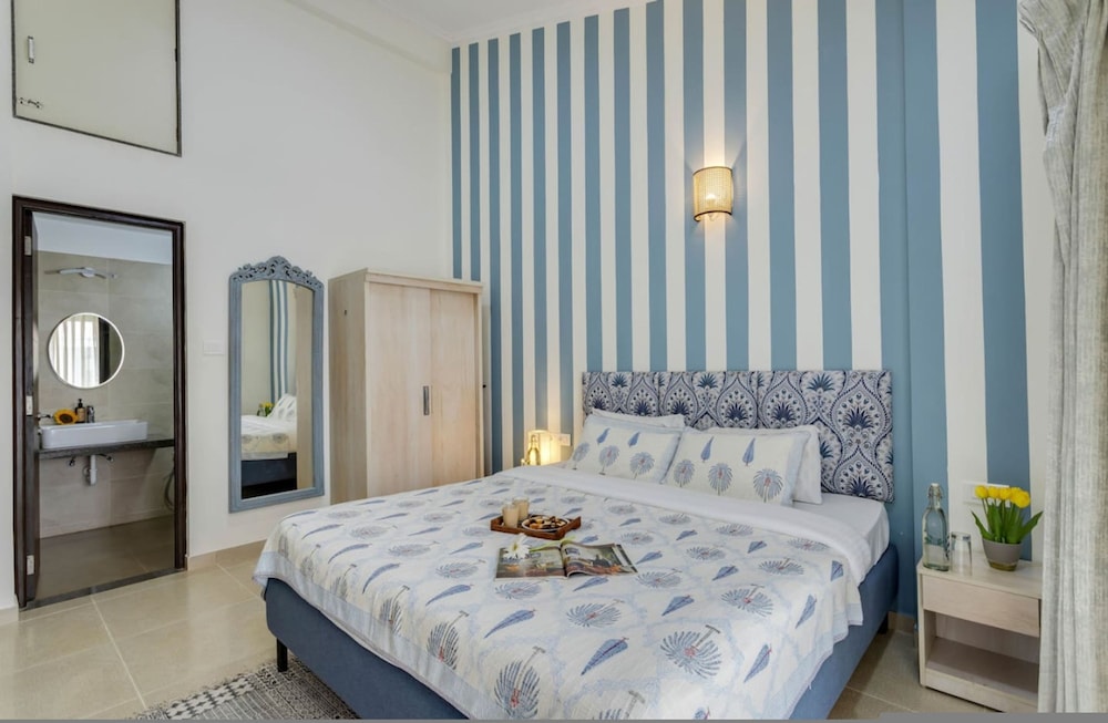 1BR w Pool Sauna Near Calangute Baga Beach