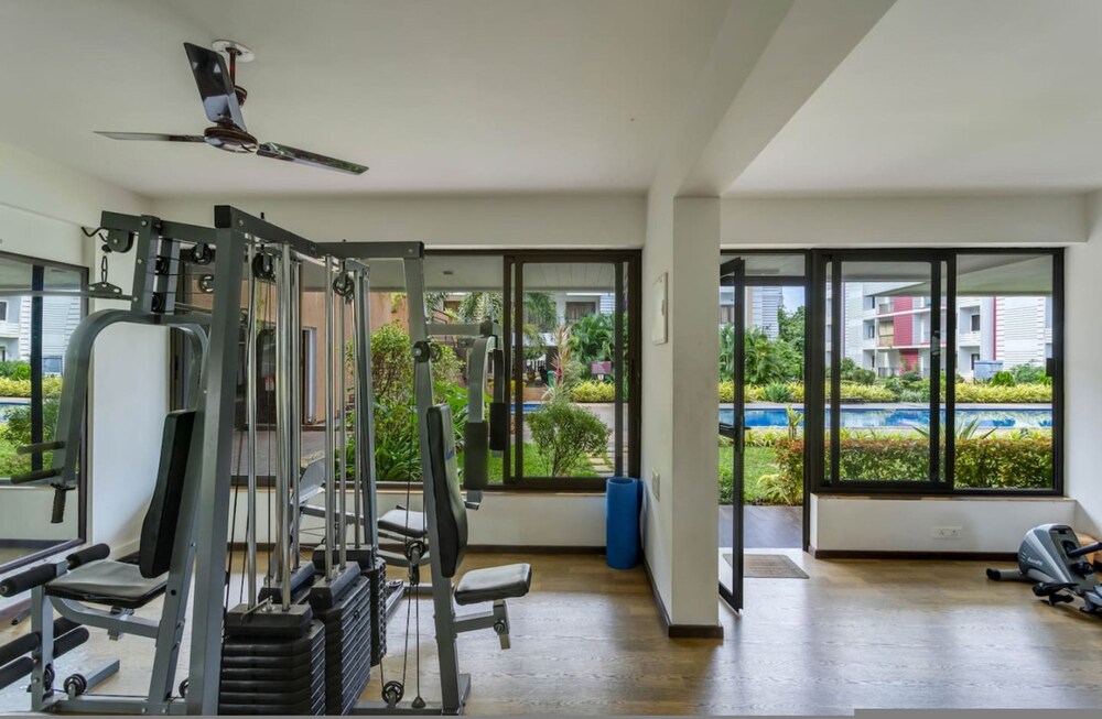 1BR w Pool Sauna Near Calangute Baga Beach