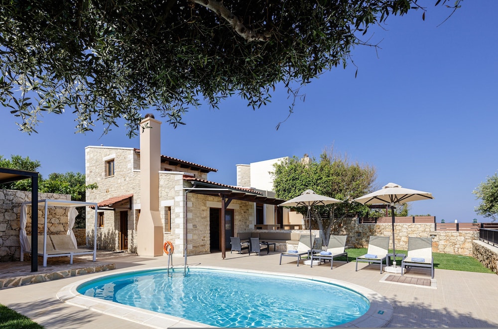 Villa Nikos - Private Pool With Panoramic Sea View