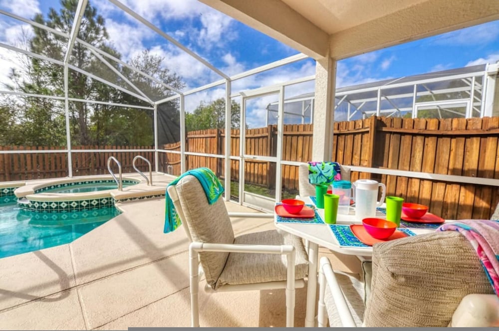 Family Friendly Pool Home Near Disney Private Pool view 3