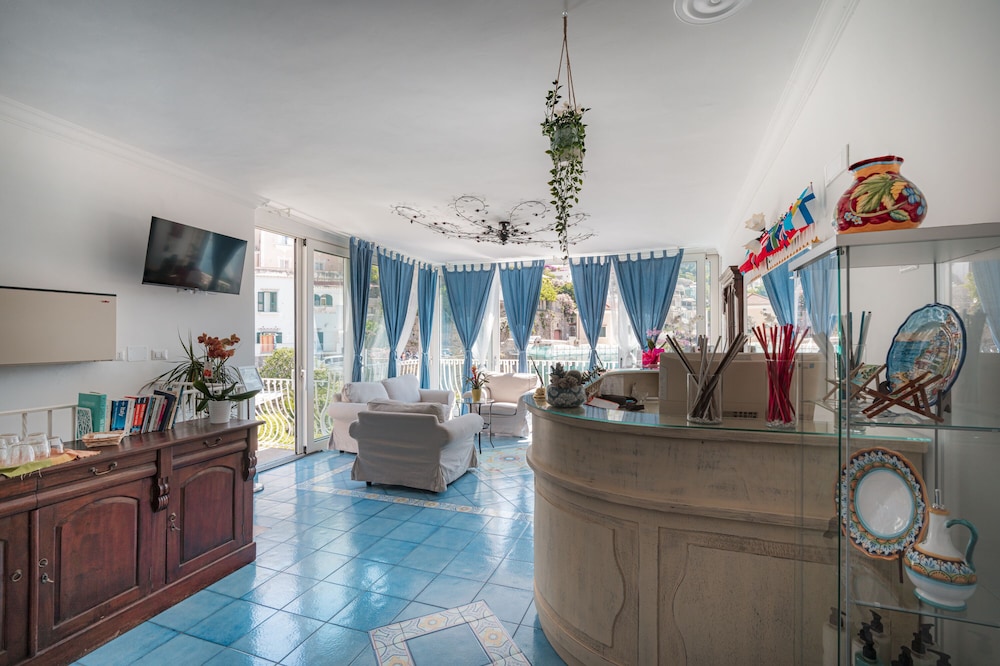 Florida Residence en Positano — recepcion & lobby