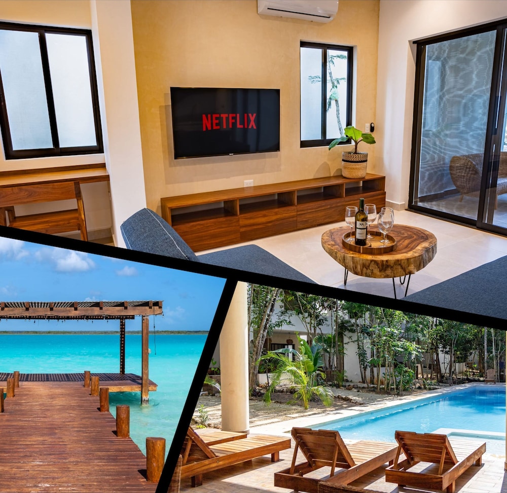 Villa Kabah Resort Pool AC Fast Internet