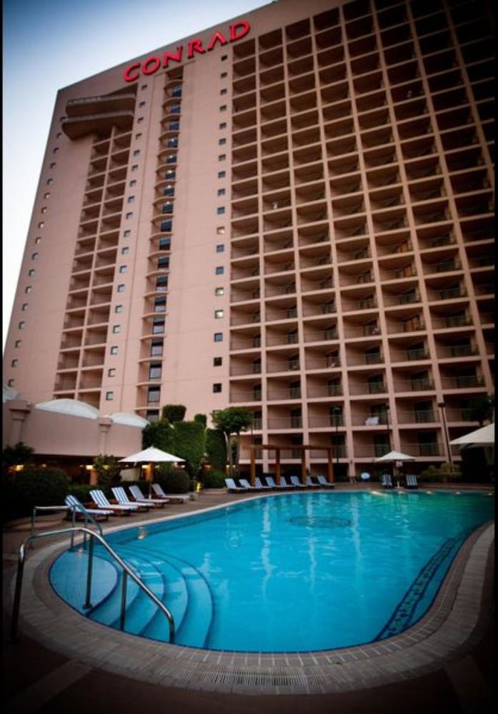 Conrad Cairo,twin Classic Room, Partial Nile View