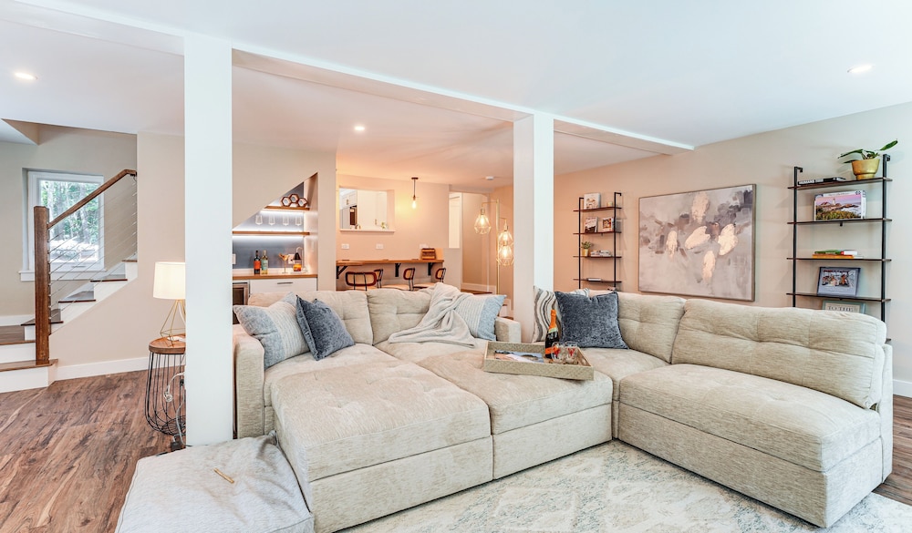 Modern Gem on 15 Acres, 5 Mi to Old Orchard Beach!