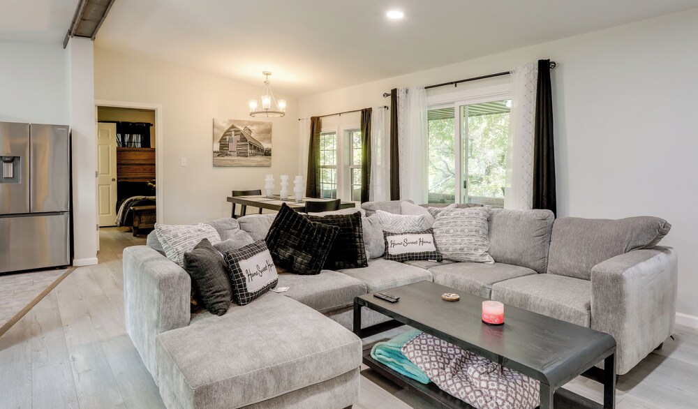 Riverfront Home w/ Porches & Views in Cotter!