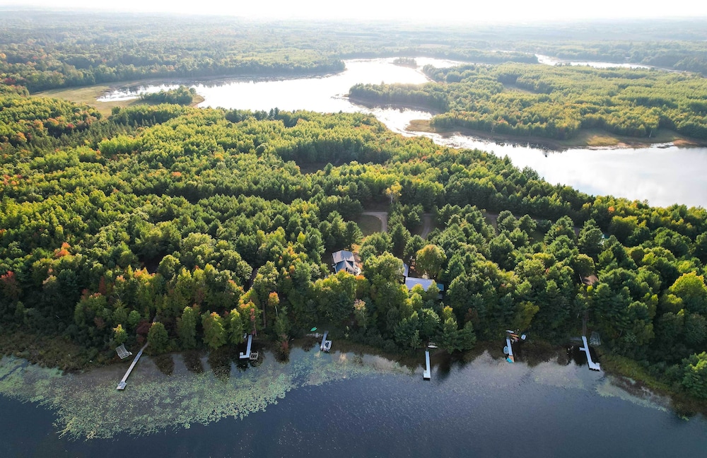 Waterfront Webster Cabin w/ Dock on Warner Lake! view 3
