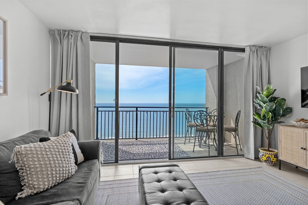 Oceanfront Stay with Private Balcony