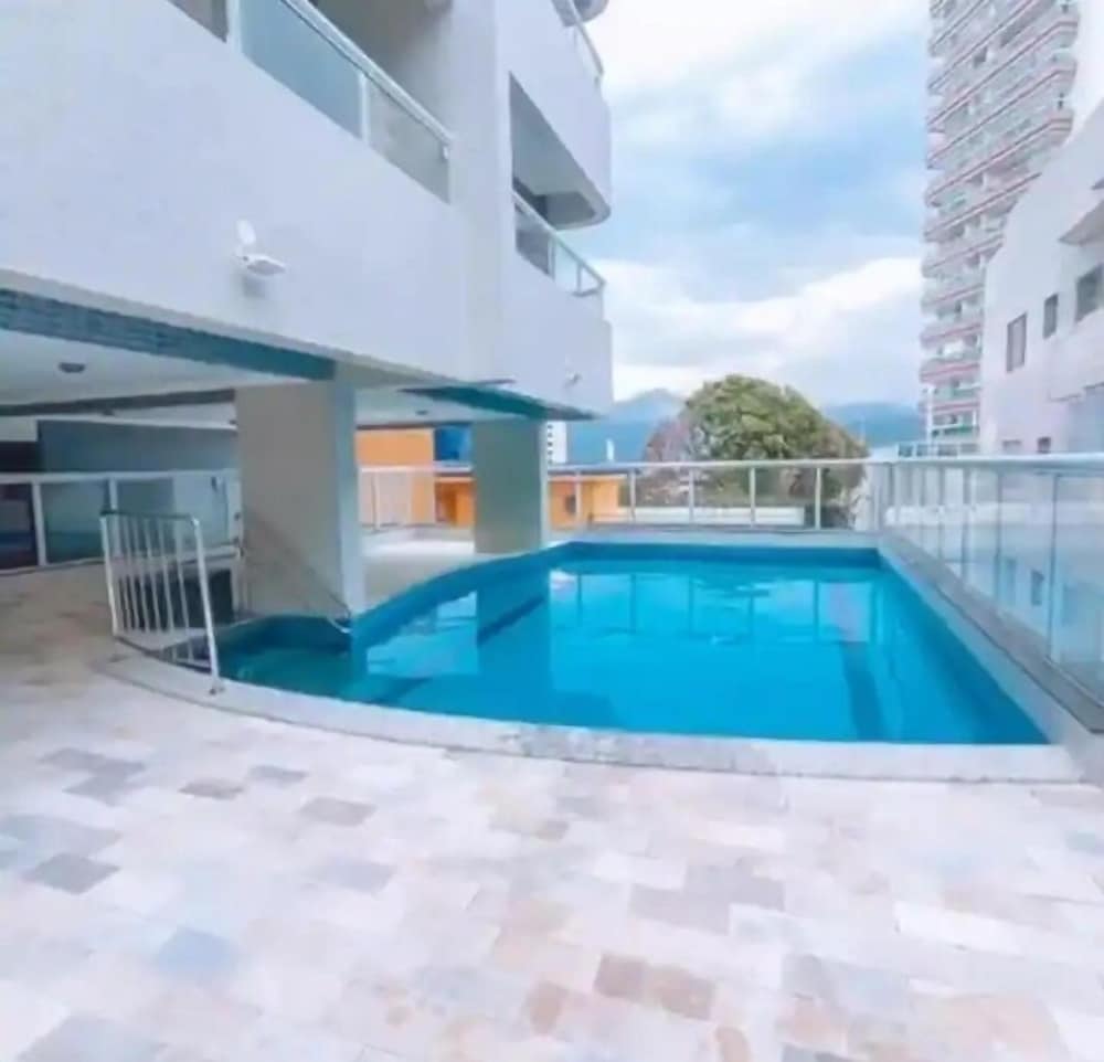 Apto com vista pro Mar sacada gourmet