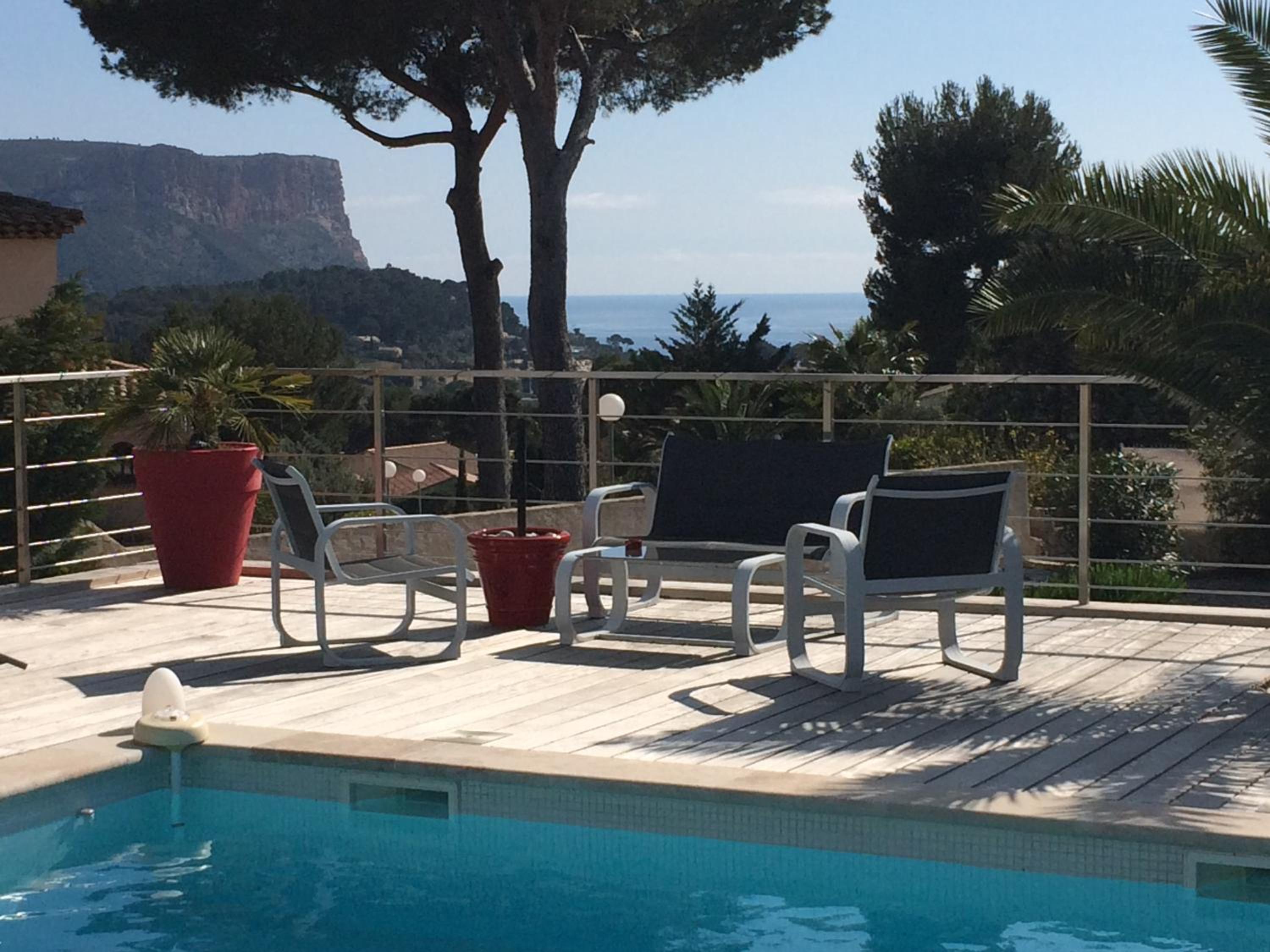 Le petit cassis vue mer appartement 70m2 dans villa