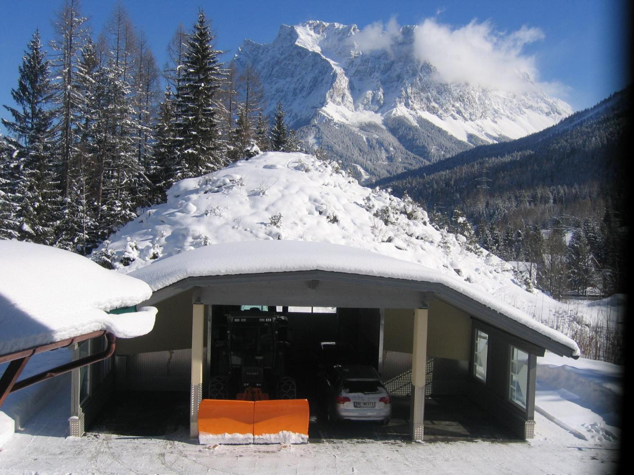 outdoor BBQ area