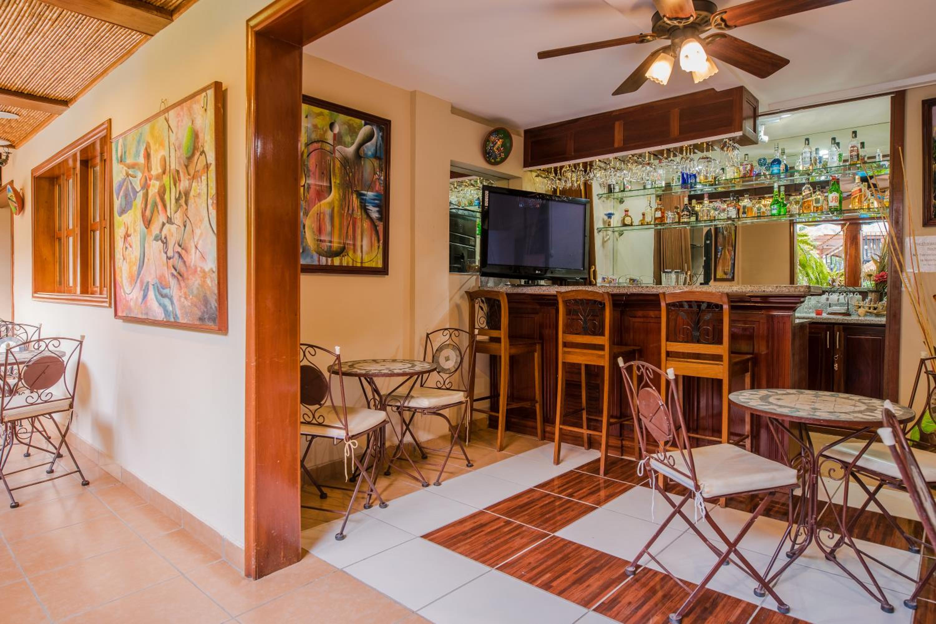 outdoor BBQ area