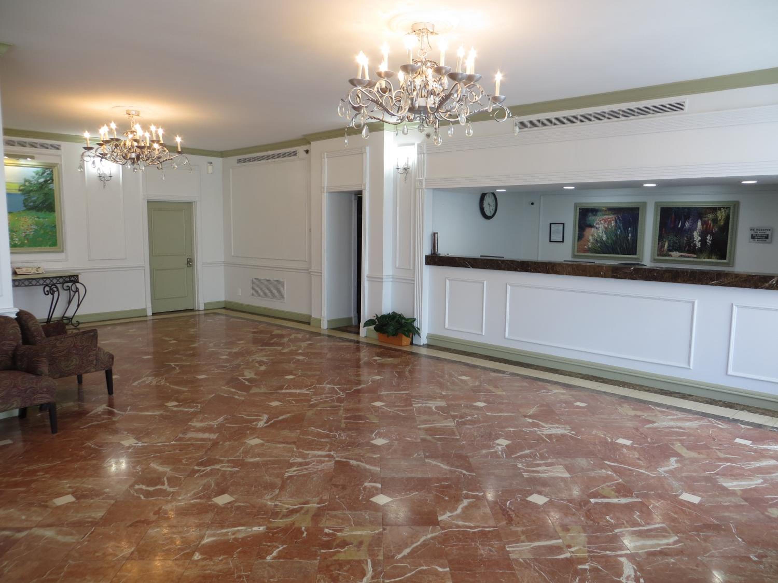 hotel reception