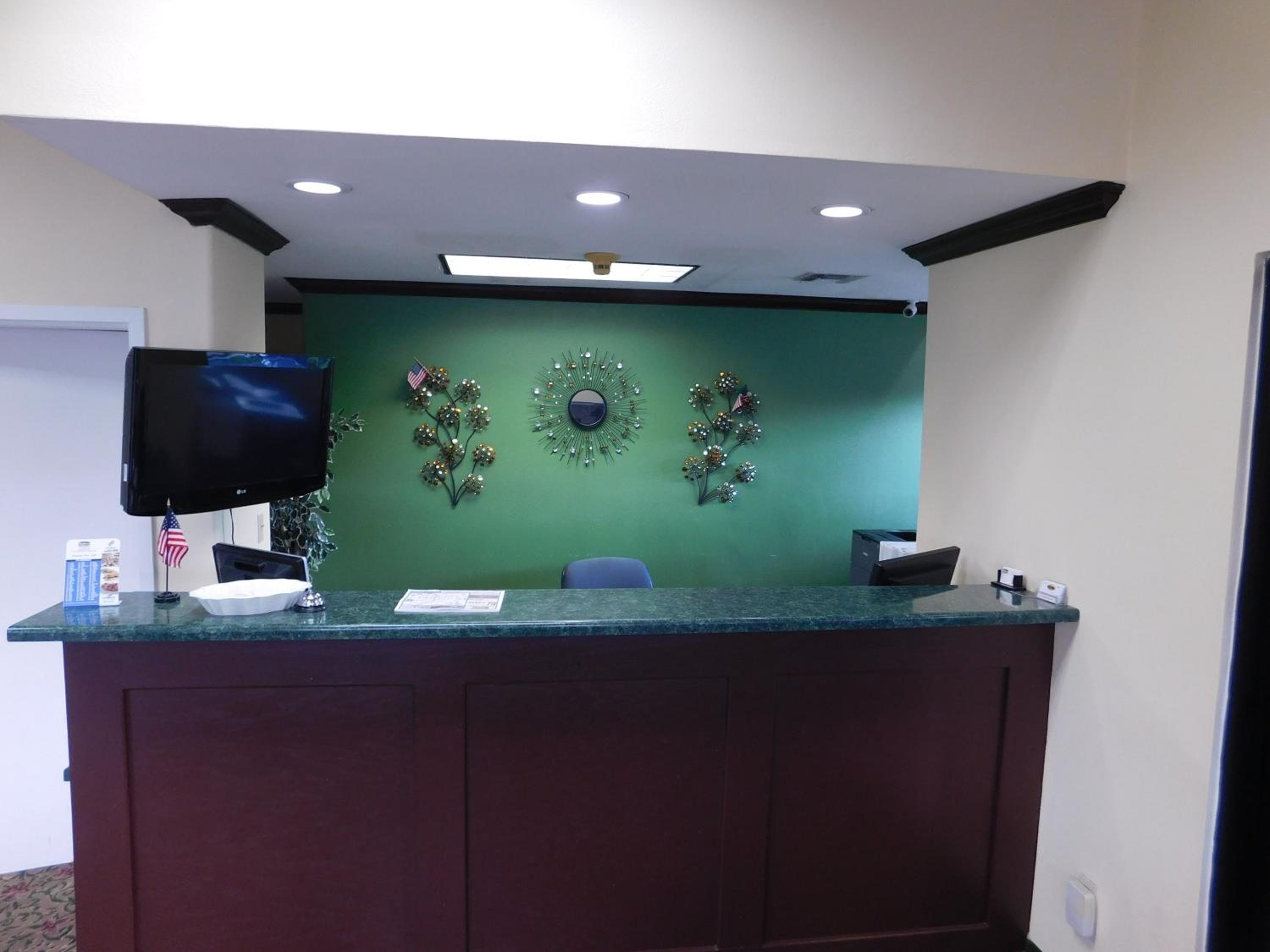 hotel reception