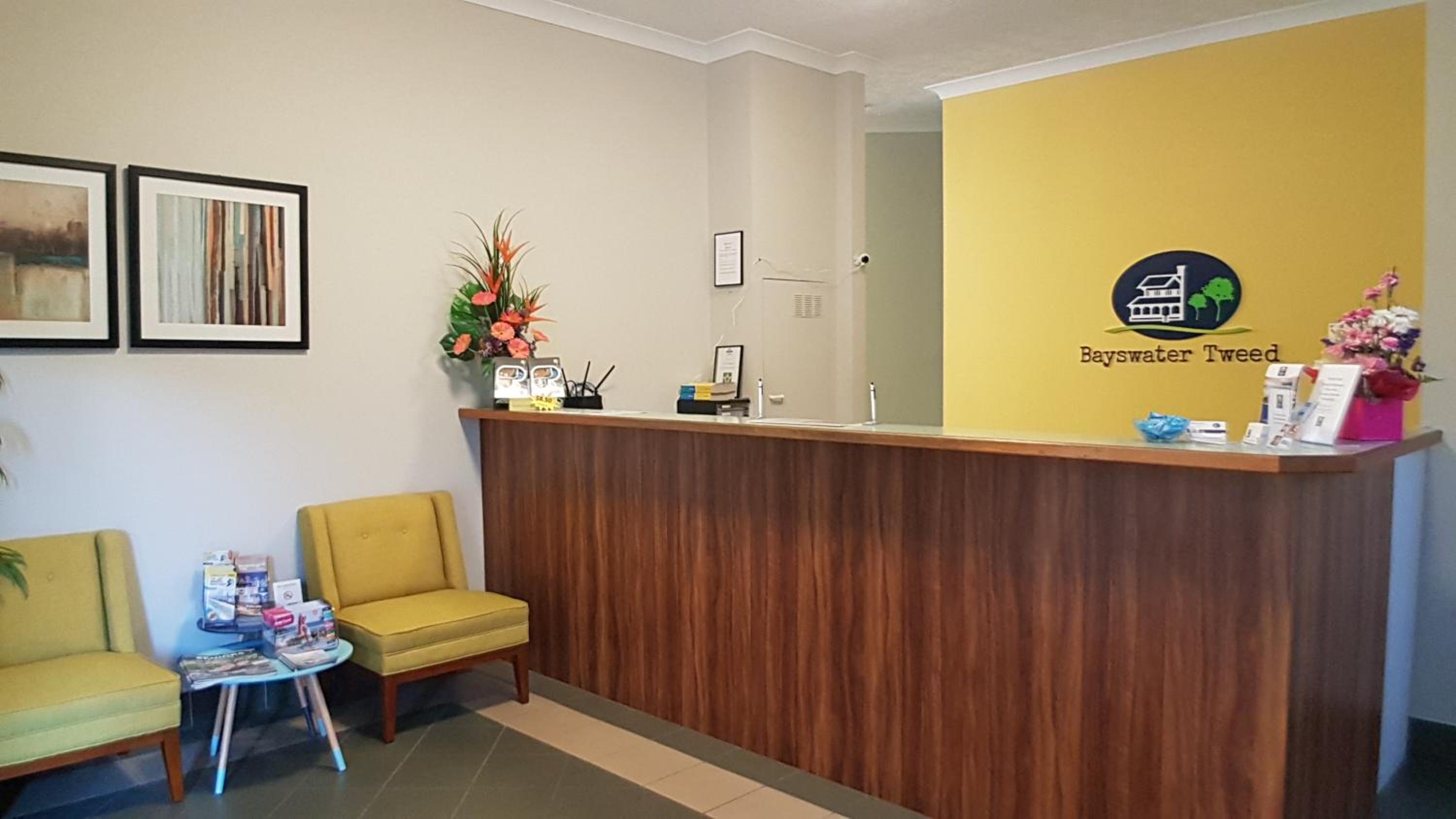 hotel reception