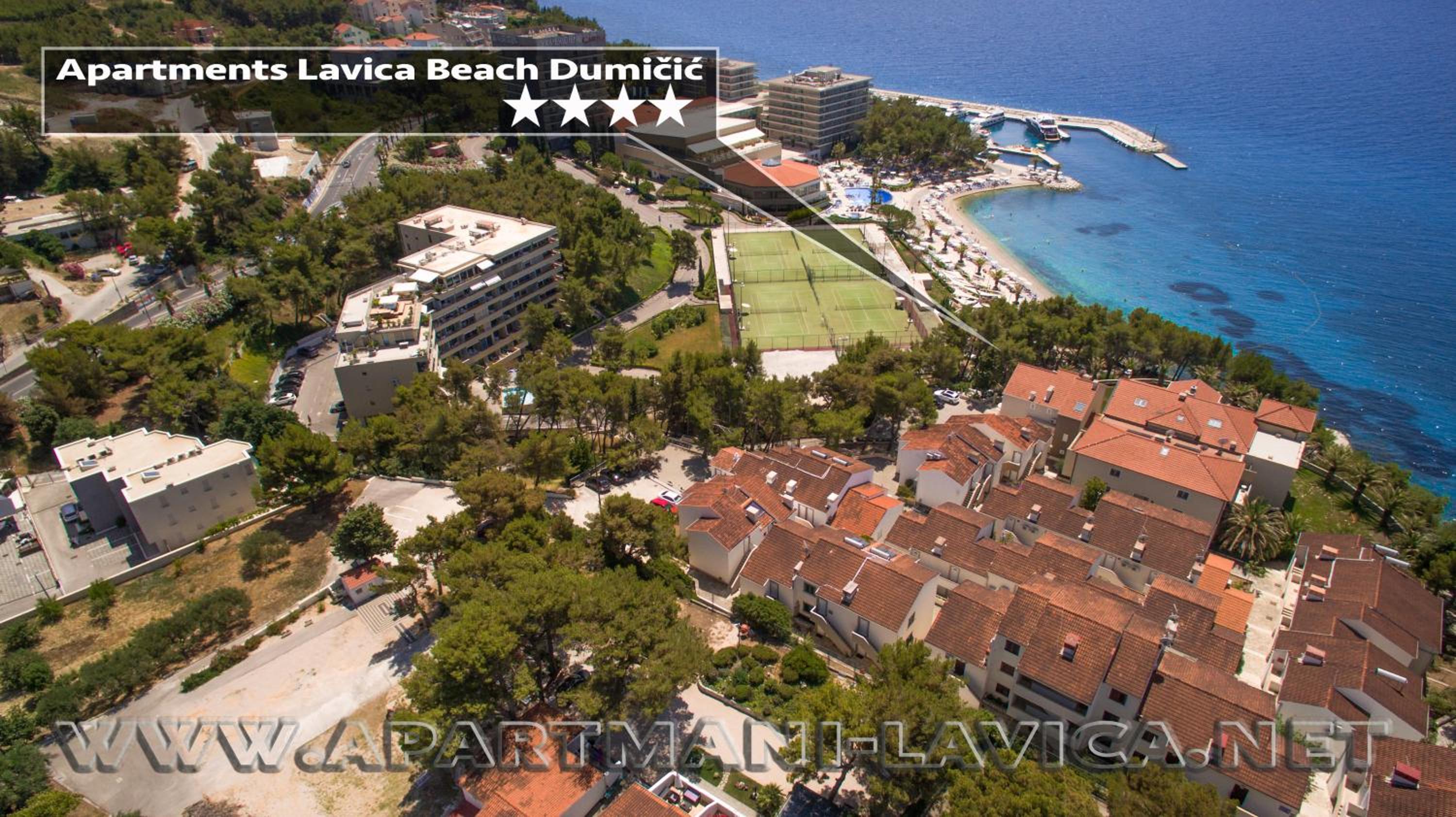 Apartments Lavica Beach Dumičić view 2