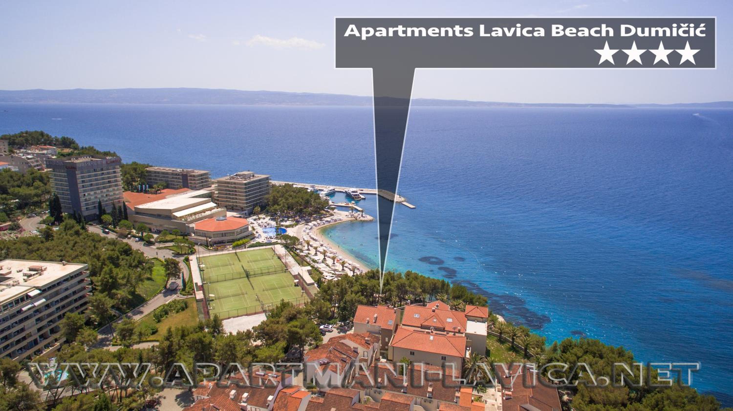 Apartments Lavica Beach Dumičić view 3