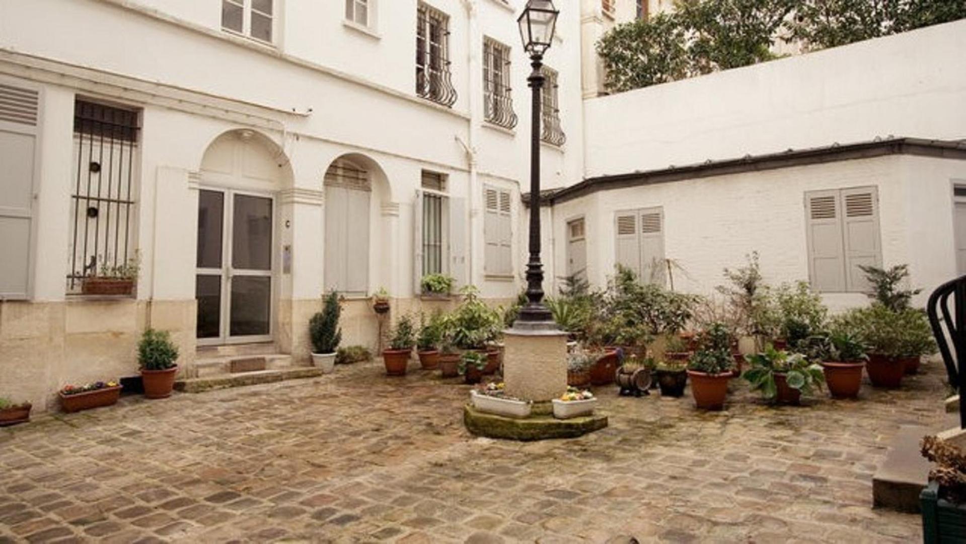 Montmartre abbesses-artist village