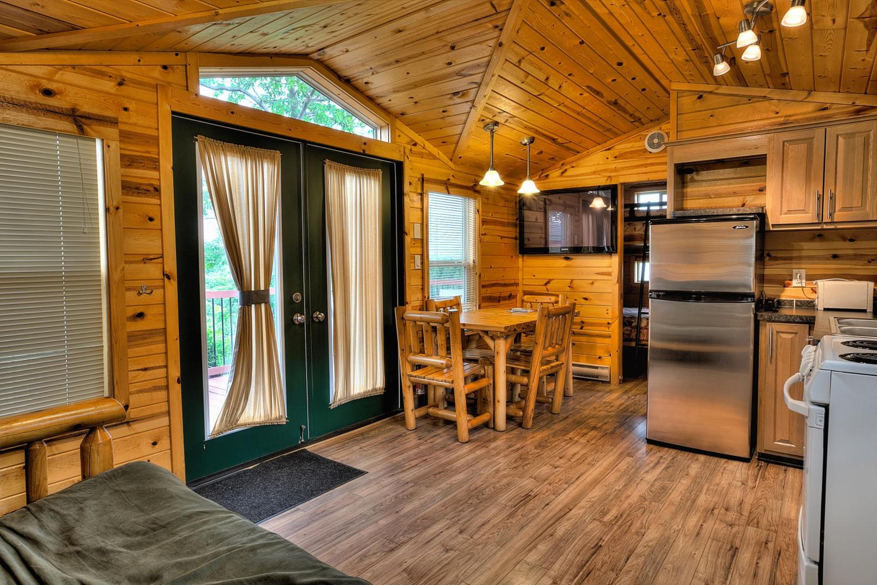 outdoor BBQ area