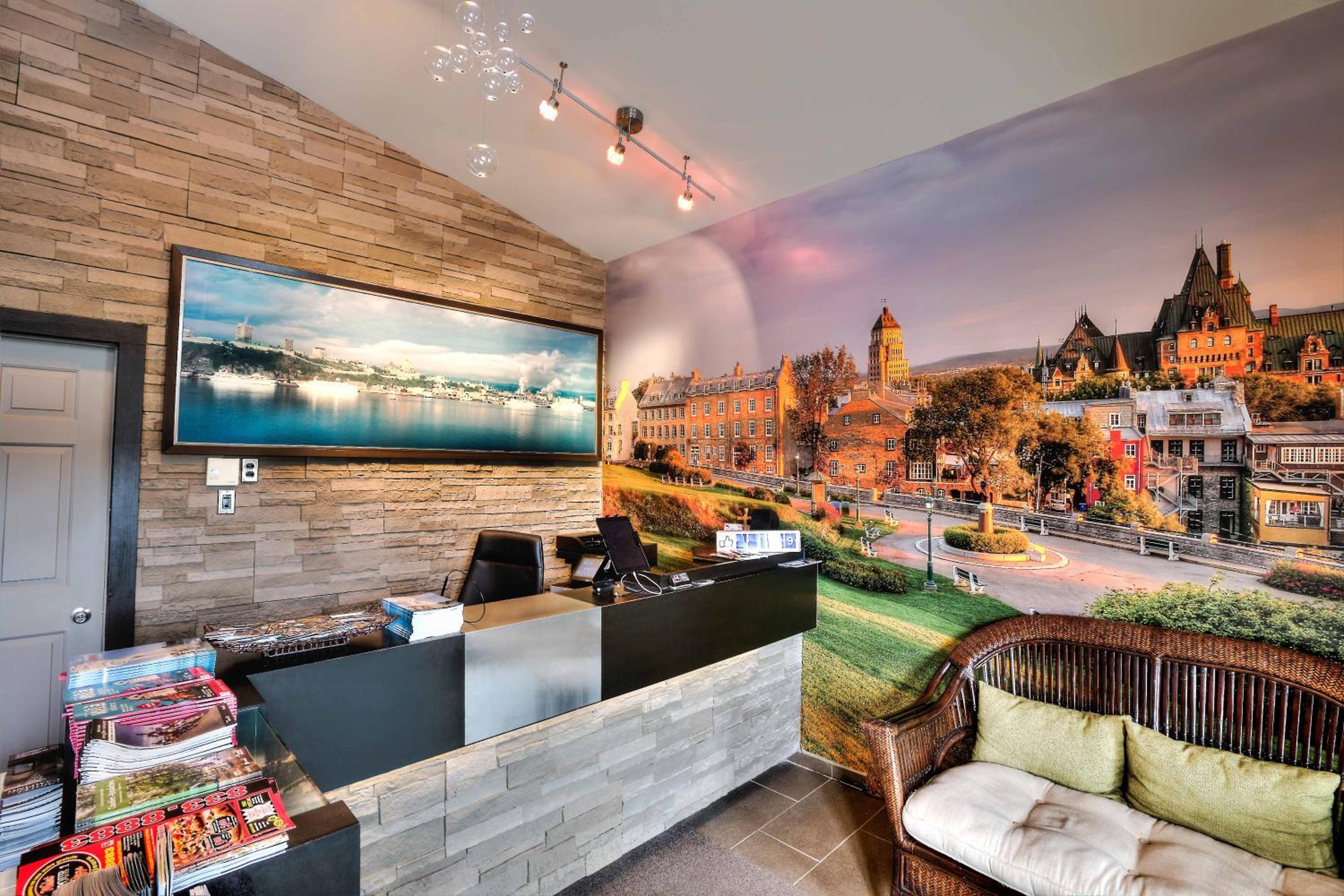 hotel reception