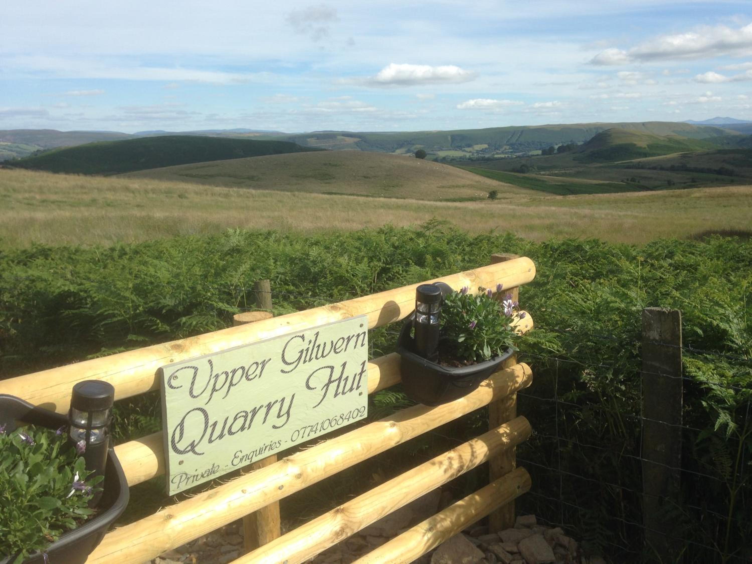 Upper Gilwern Quarry Hut view 5