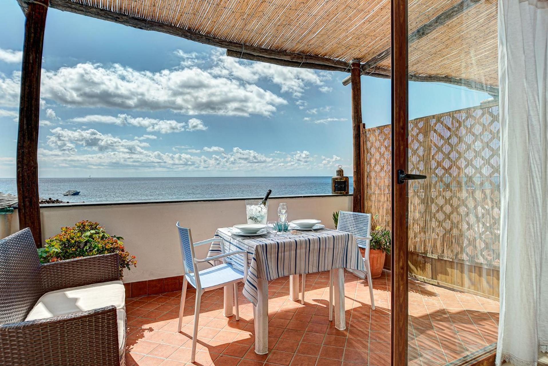 outdoor BBQ area