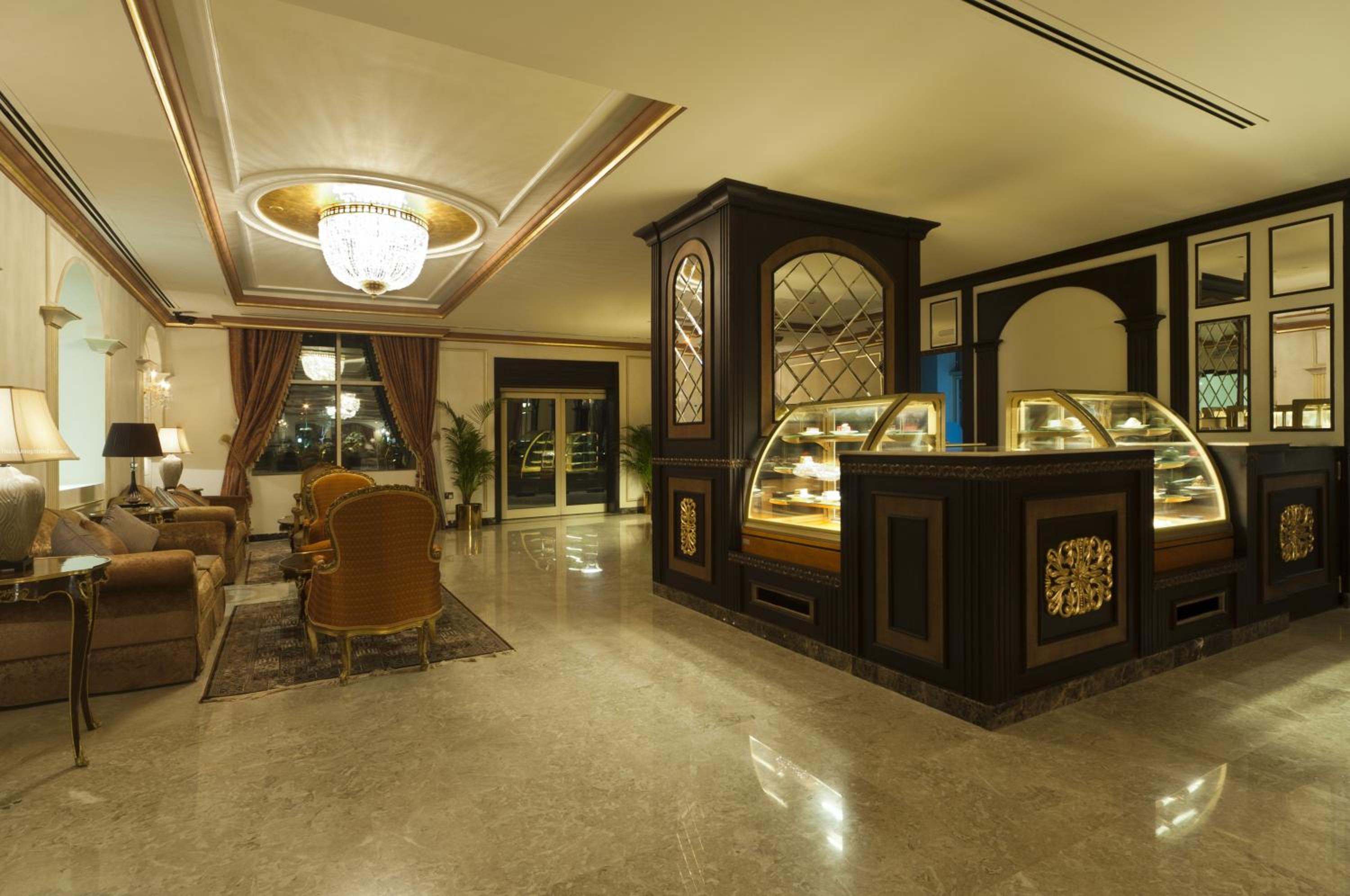 hotel reception