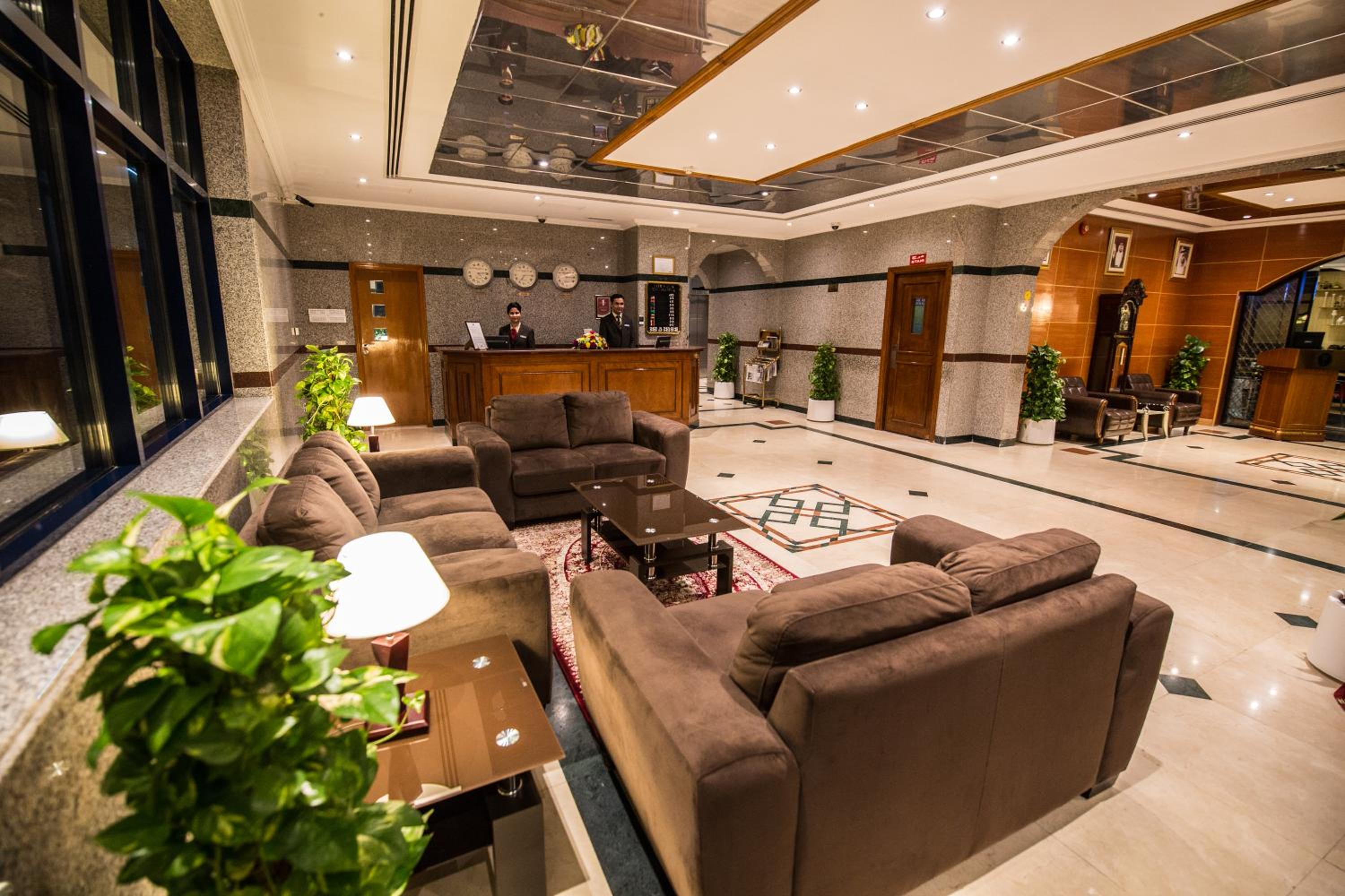 hotel reception