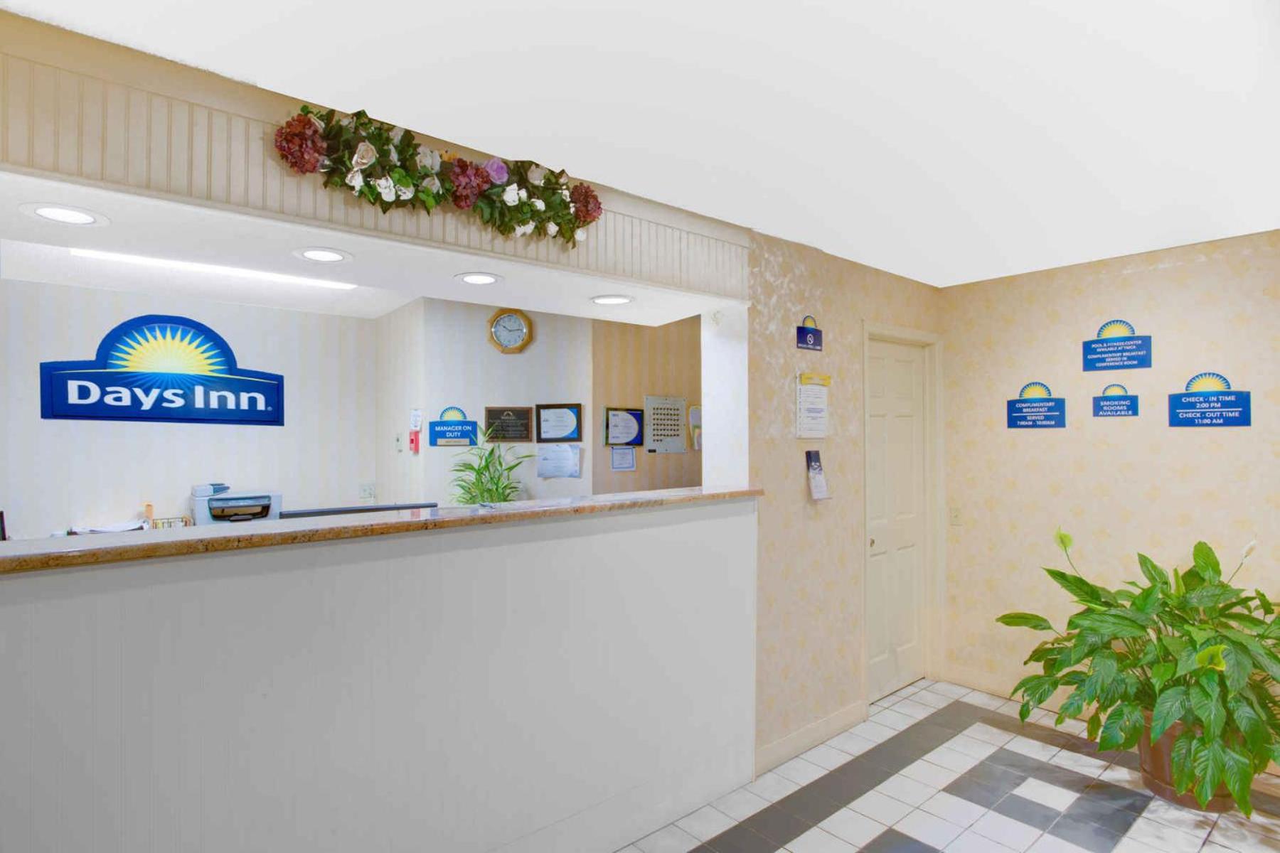 hotel reception
