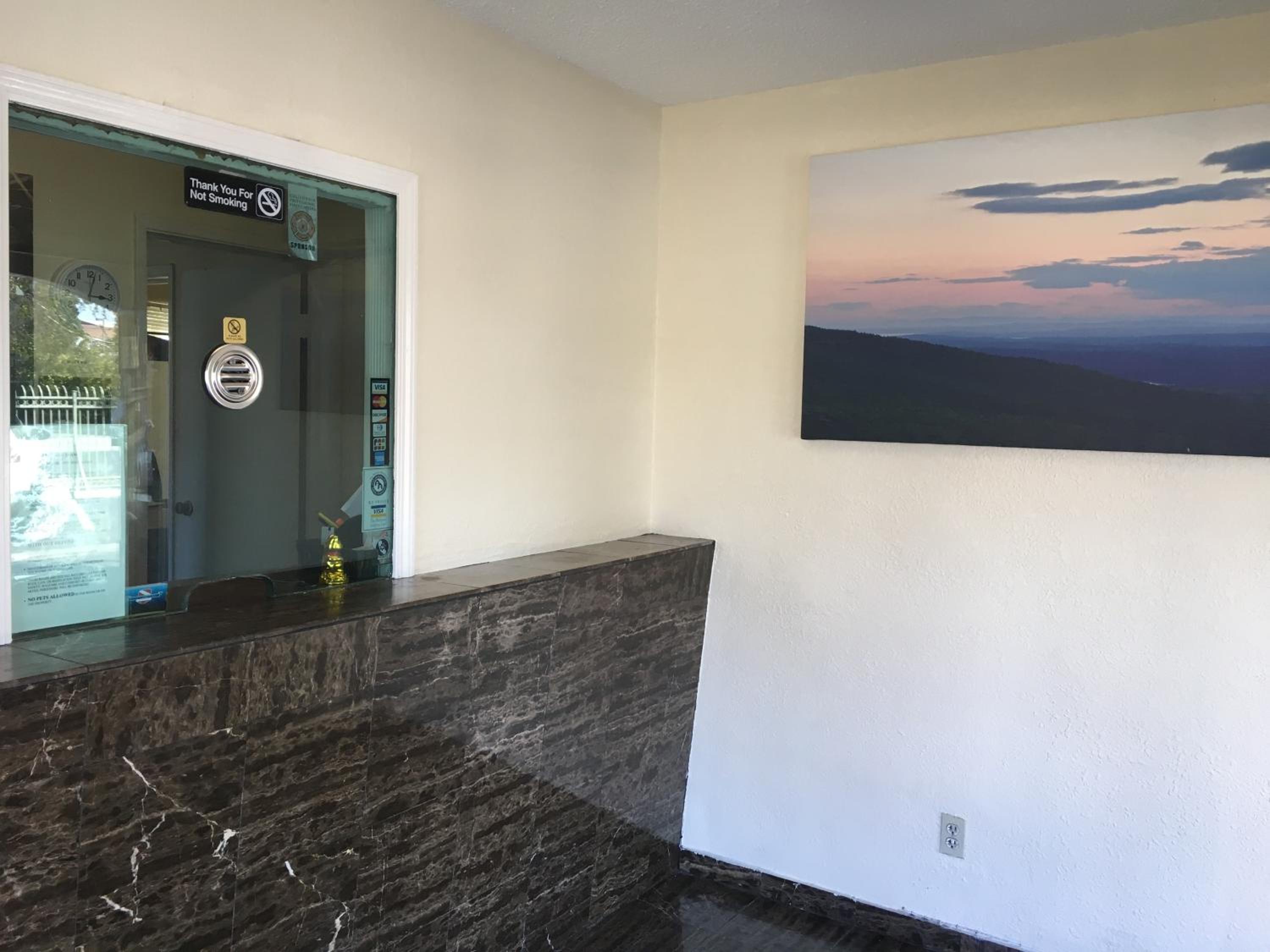 hotel reception