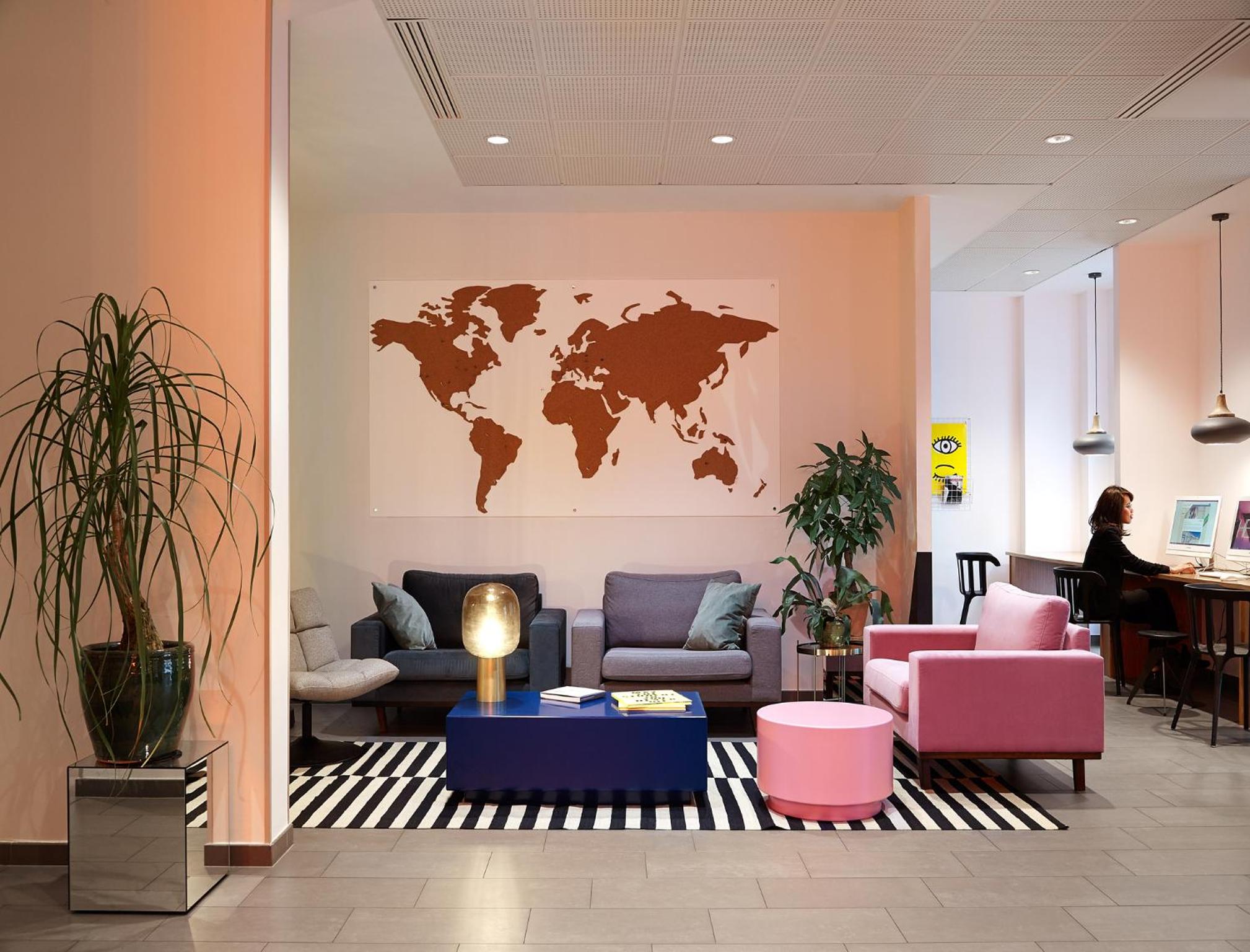 hotel reception