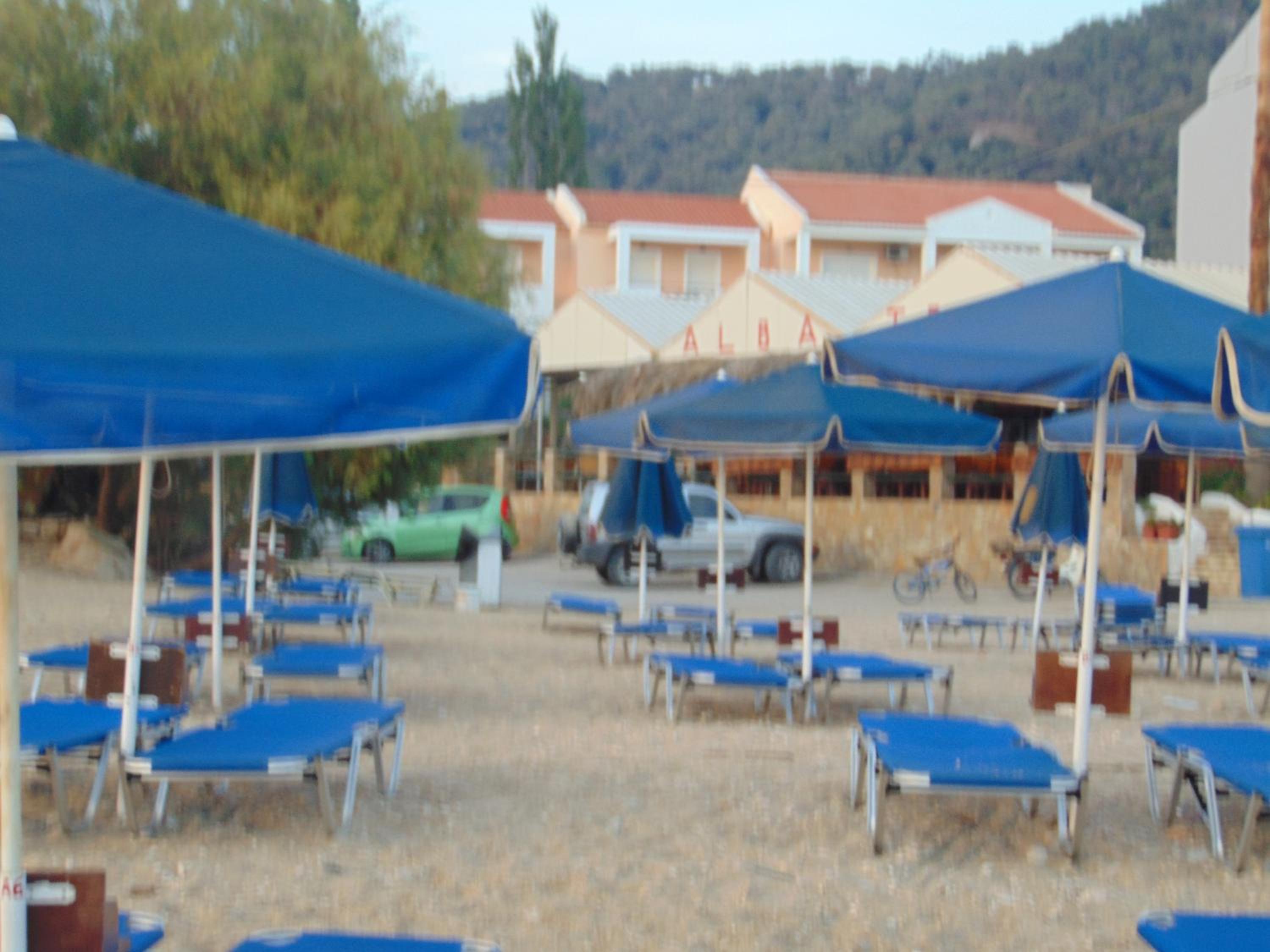 outdoor BBQ area