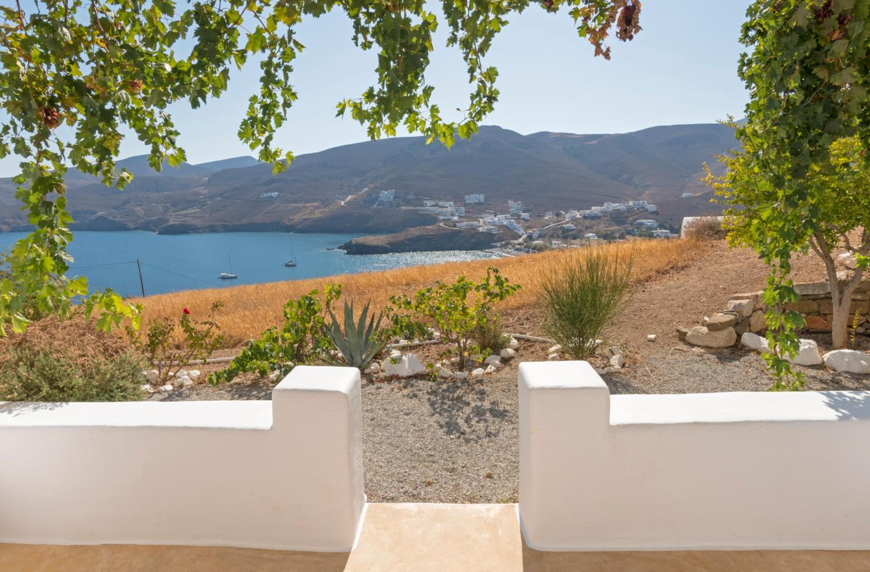 outdoor BBQ area