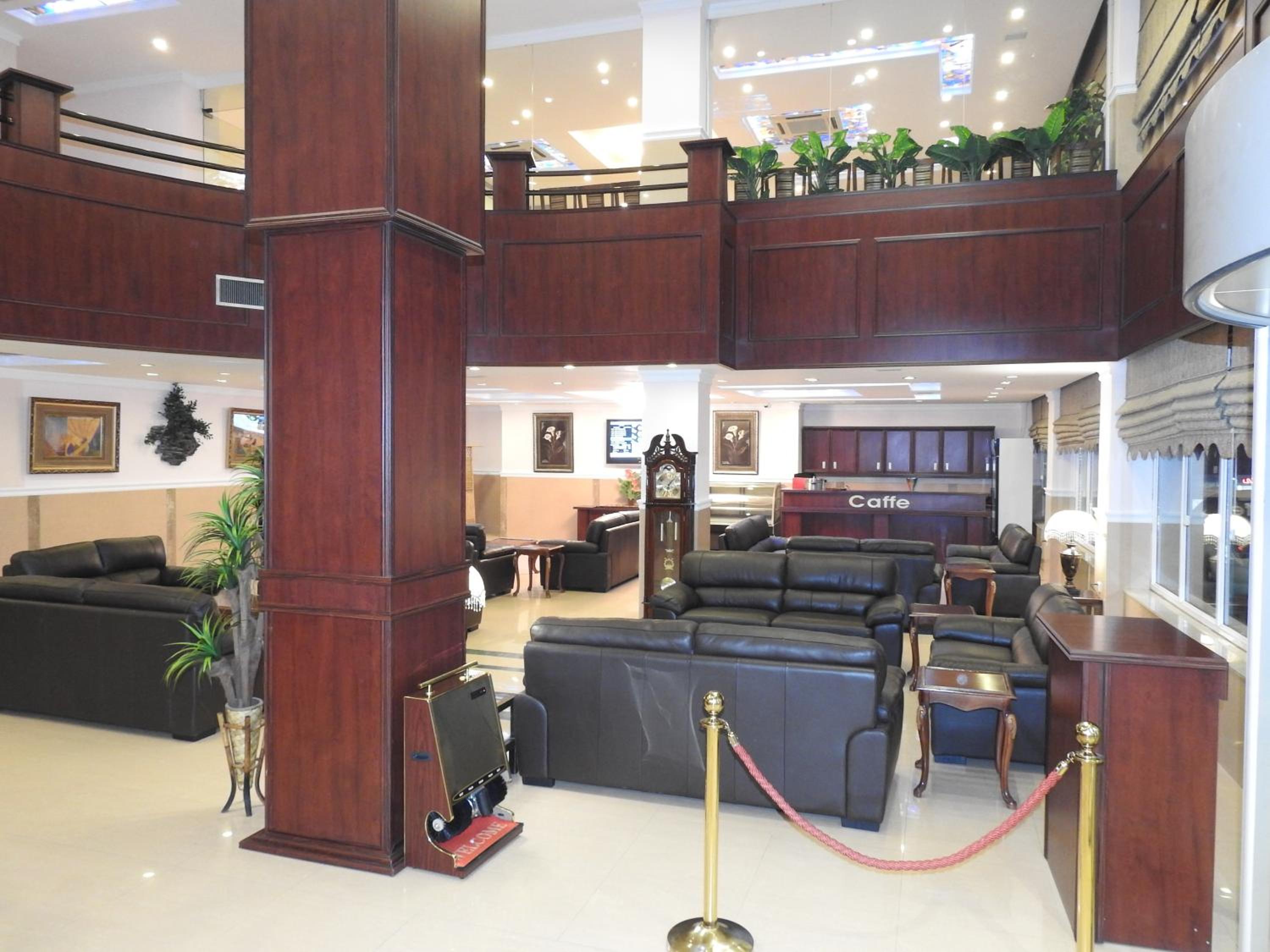 hotel reception