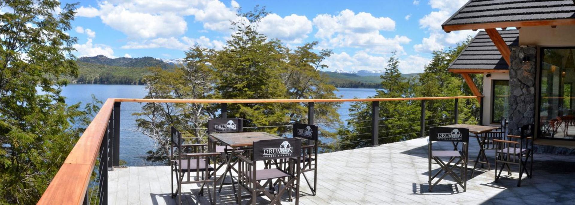 outdoor BBQ area