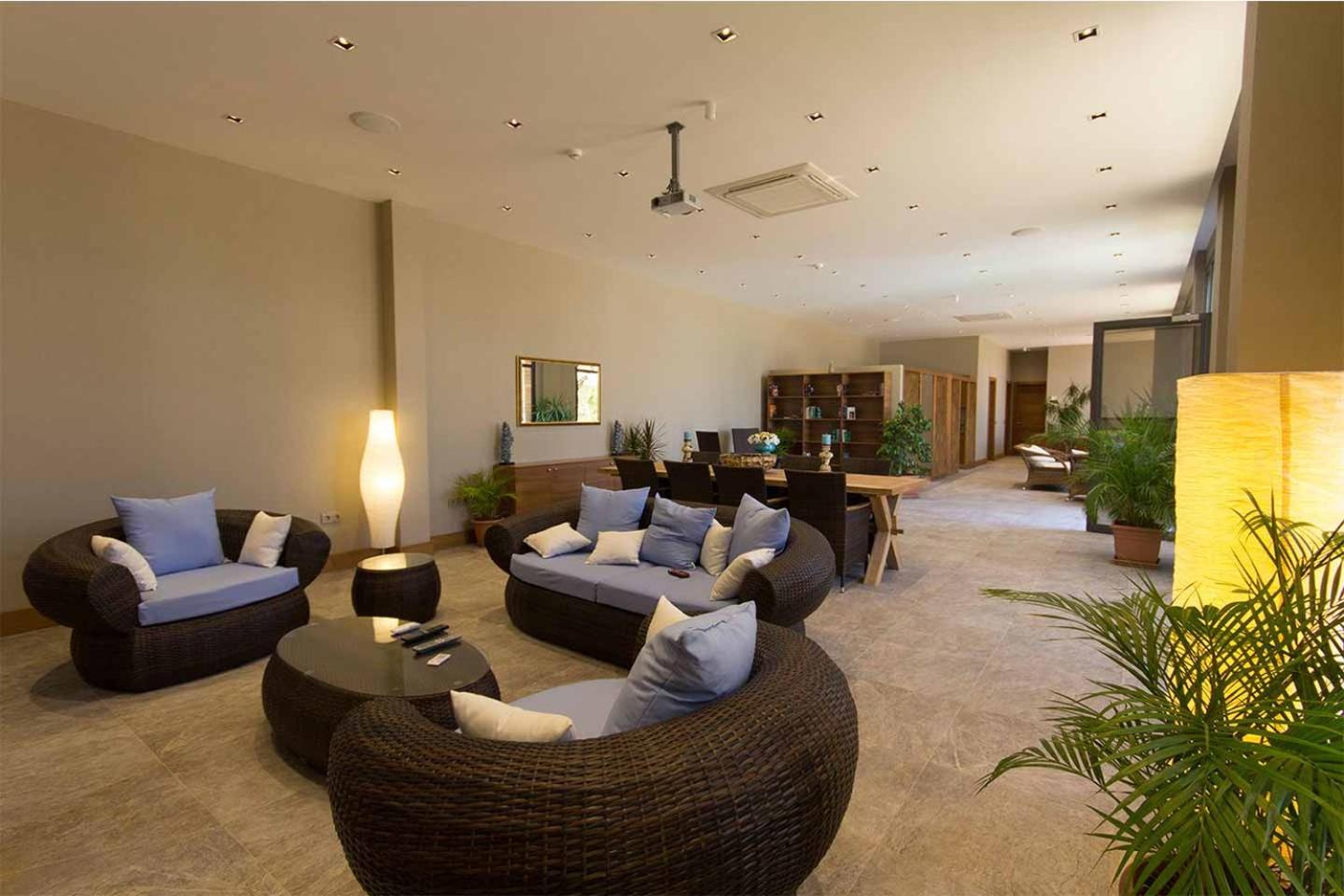hotel reception