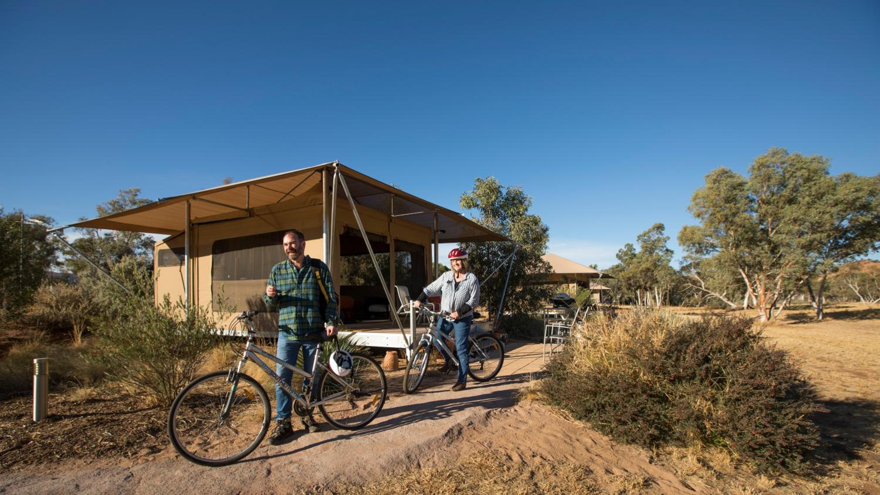 Alice Springs Vacations - Squeakywindmill Boutique Tent BB - Property Image 3