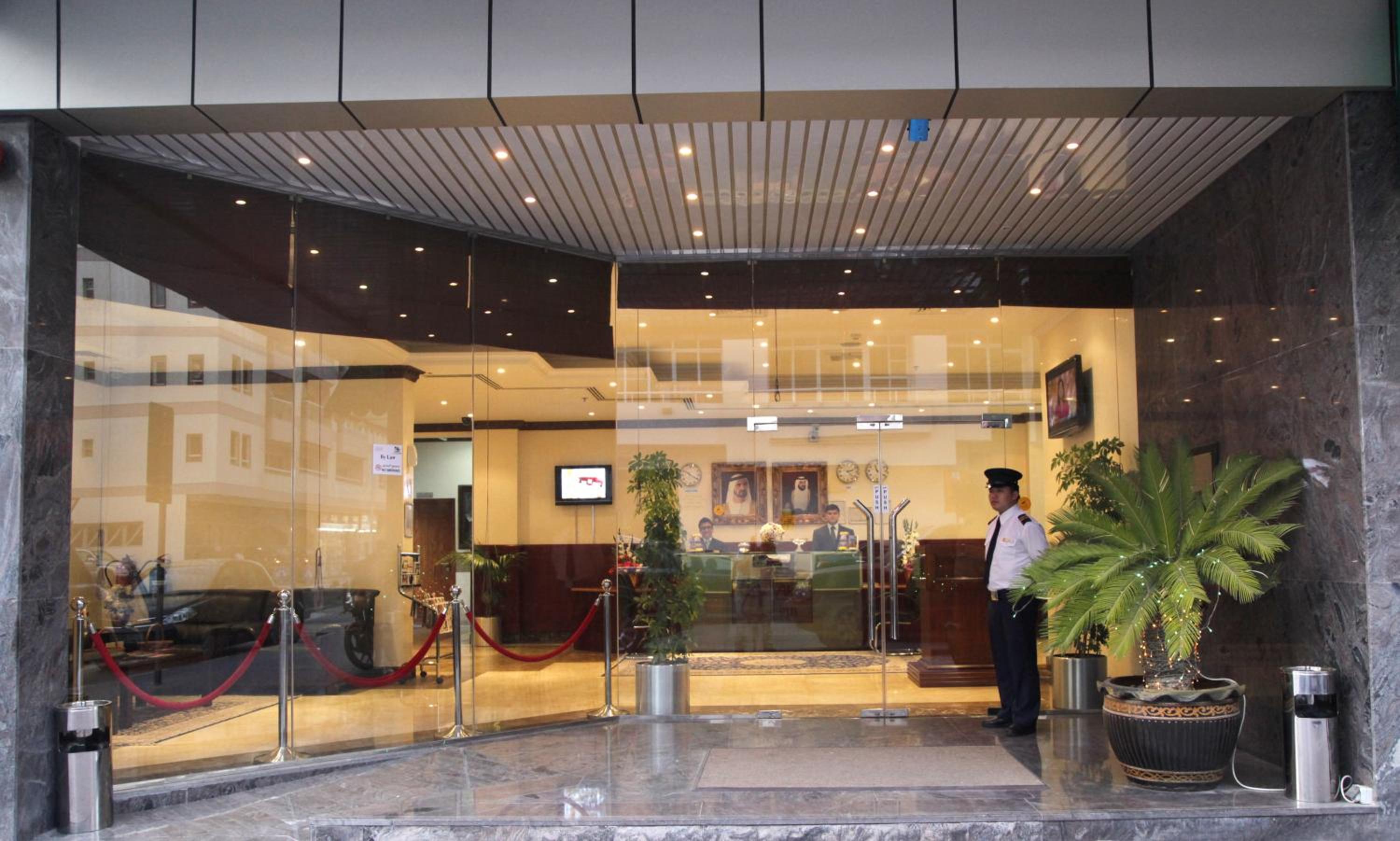 hotel reception