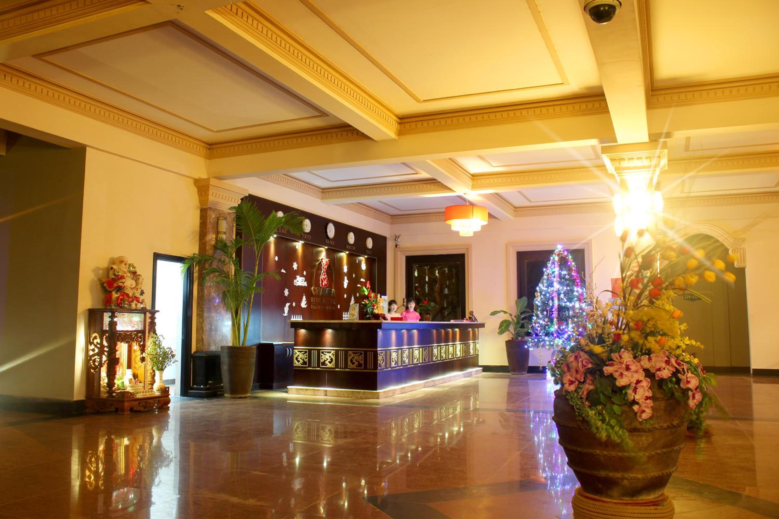hotel reception