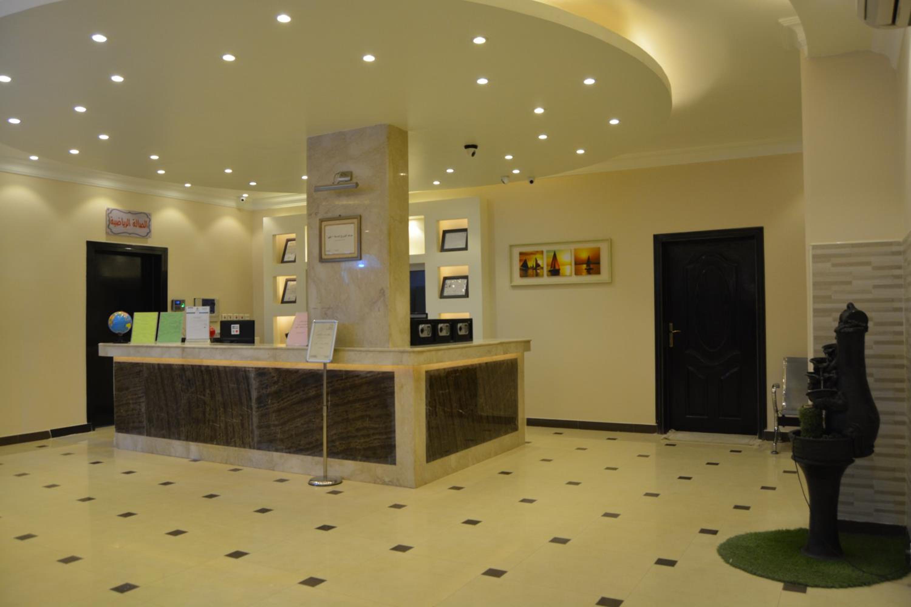 hotel reception