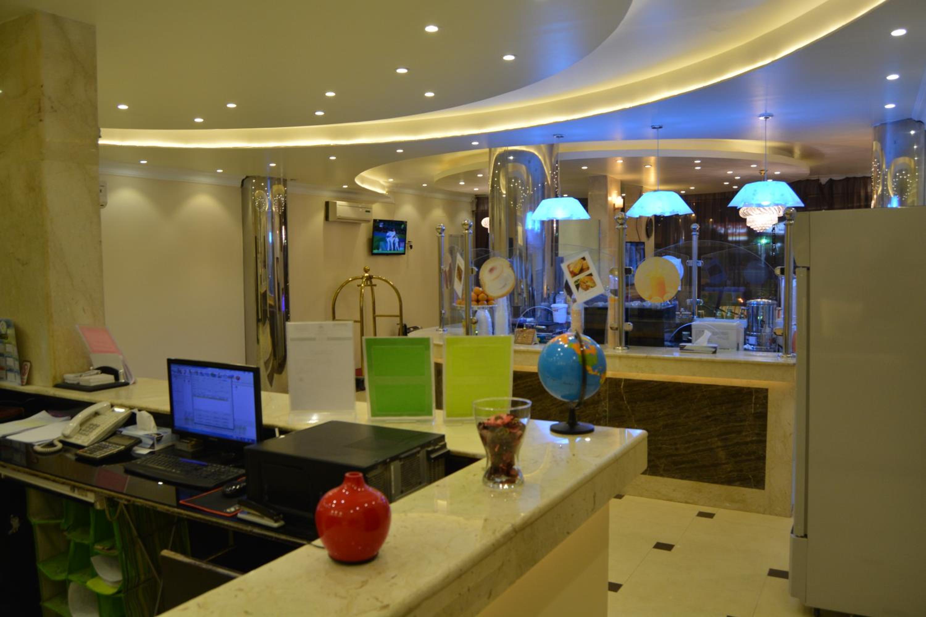 hotel reception