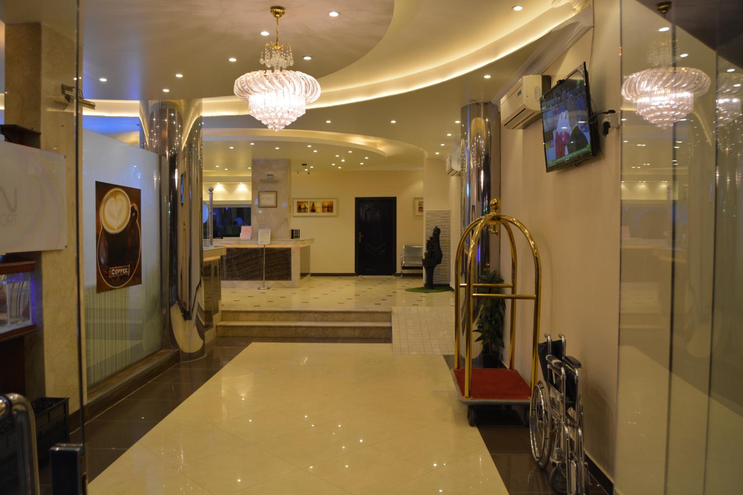 hotel reception