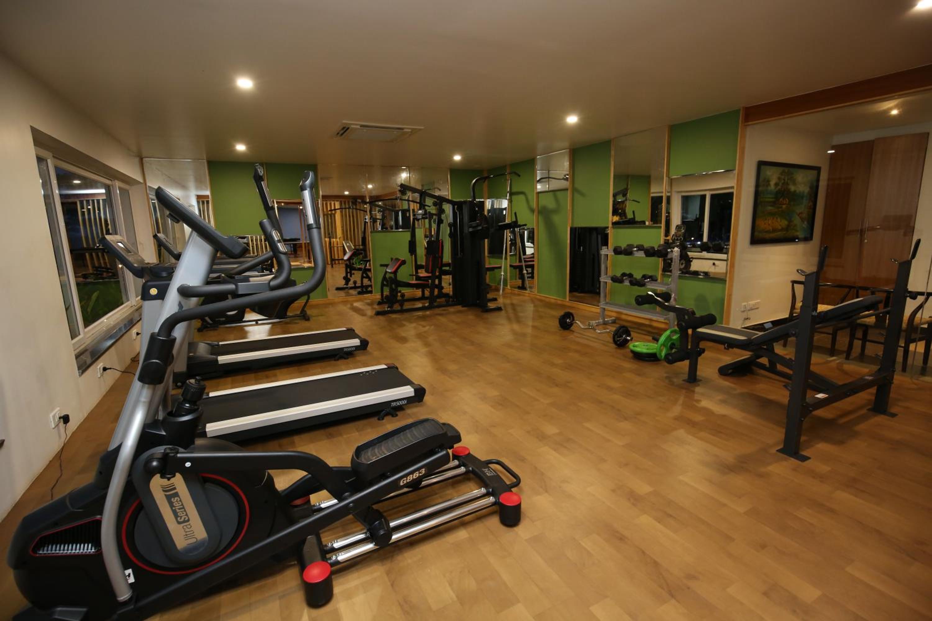 fitness center